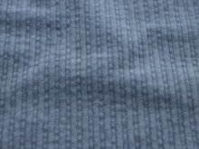 Stretchcord Baumwolle Softtouch - uni blaugrau