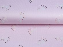 Jersey Cotton mit Foliendruck - Pusteblumen - rosa
