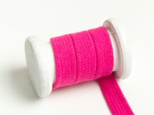 Flache Baumwoll Kordel / Band Hoodie / Kapuze 18 mm breit pink