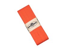 Jersey Schrägband Oaki doki gefalzt 20 mm x 3 m  - orange