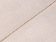 Single Jersey Sanetta - transparente Streifen - wollweiß