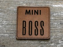 Label Kunstleder KDS - Mini Boss - braun