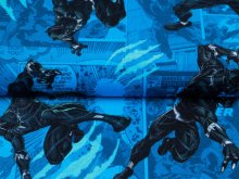 Jersey Digitaldruck Marvel Adventures Black Panther - König und Beschützer von Wakanda - blau
