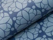 Velvet Swafing Pretty by Cherry Picking - Blumenmandala - blau