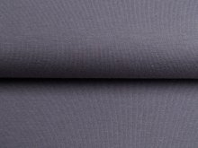 Leichter Strickstoff - uni dunkles grau