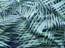 Webware Swafing Palm Rush by Thorsten Berger - Palmenblätter - blau - grün
