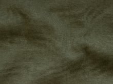 Glattes Bündchen im Schlauch - uni tannengrün