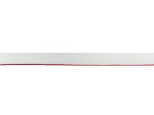 Elastisches Schrägband/Trennbörtchen Sanetta ca. 2 cm Breit - Streifen - weiß/bordeaux