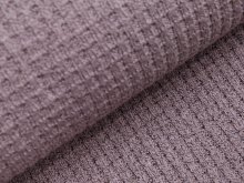 Strickstoff Baumwolle - meliert - grau 