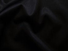 Baumwollsatin - Premium Qualität - Stretch - uni - schwarz