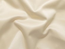Baumwollsatin - Premium Qualität - Stretch - uni - naturweiß