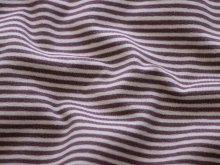Jersey Yarn Dyed - Streifen - weiß-lila