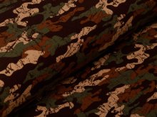 Sweat French Terry by Poppy - Camouflage - braun