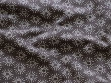 Jersey - sternenförmige Blüten - graubraun