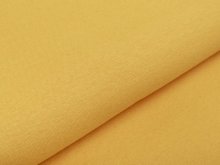 Glattes Bündchen im Schlauch 35 cm - uni gelb