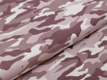 Webware Baumwolle Popeline - Camouflage - taupe