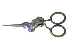 Nähschere klein - 5,2cm x 13,2cm - Einhorn - Regenbogen