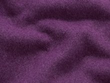 Baumwoll Fleece Swafing Cassy - uni beere