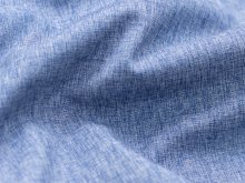 Softshell Jackenstoff Melange - schraffierte Optik - meliert helles blau