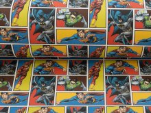 Webware Baumwolle Popeline Digitaldruck Justice League - Superhelden - bunt