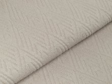 Struktur Strickstoff - gemusterte Rauten - uni beige