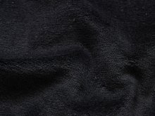 Nicki Velours - 260 g/qm - uni schwarz