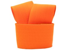 6 mm Gummilitze : elastisches Gummiband, 5 m lang, orange, bügelbar