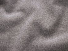 Wollstoffimitat waschbar - taupe meliert