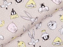 Webware Baumwolle Swafing - Looney Tunes Little Dreamer - beige