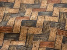 Kork Coupon 50 cm x 65 cm - Zickzack-Muster