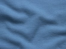 Glattes Bündchen im Schlauch - uni jeansblau
