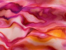 Angerauter Sweat - Aquarellfarbenmix - pink