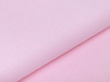 Glattes Bündchen Melange im Schlauch 35 cm - meliert rosa