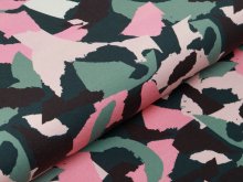 Jersey Digitaldruck Stenzo - Camouflage - grün/rosa