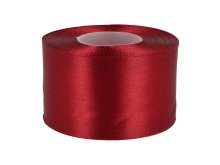 Satinband 50mm glänzend -  bordeaux
