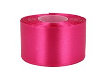 Satinband 50mm glänzend - magenta