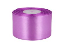 Satinband 50mm glänzend - lila