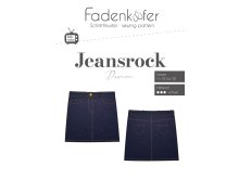 Papier-Schnittmuster Fadenkäfer - Jeansrock