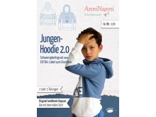 Papierschnittmuster Blaubeerstern AnniNanni - Jungen-Hoodie 2.0