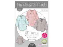 Papierschnittmuster ki-ba-doo Kari - Pluderbluse - Damen