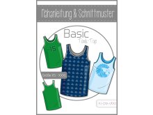 Papierschnittmuster ki-ba-doo Basic Tank-Top Herren