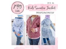 Papier-Schnittmuster Jessy Sewing - Jacke "Kids Sweater Jacket" - Kinder