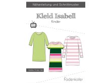 Papier-Schnittmuster Fadenkäfer - Kleid ISABELL - Kinder
