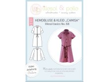  Papierschnittmuster lillesol basics No.68 Mädchen Hemdbluse & Kleid Camisa