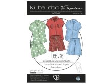 Papierschnittmuster ki-ba-doo Leevke - lässige Bluse und weite Shorts - Damen