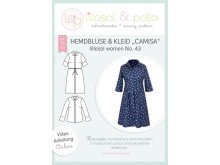  Papierschnittmuster lillesol women No.43 Hemdbluse & Kleid Camisa