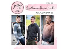 Papier-Schnittmuster Jessy Sewing - Kapuzenpullover "Gentlemens Basic Hoodie" - Herren