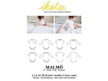 Französische Papier-Schnittmuster Ikatee - Bodysuit MALMÖ - Babys / Kleinkinder
