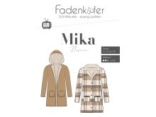 Papier-Schnittmuster Fadenkäfer Mika - Mantel - Damen 