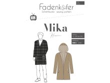 Papier-Schnittmuster Fadenkäfer - Mantel Mika - Herren